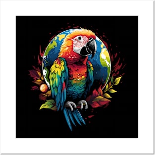 Parrot Earth Day Posters and Art